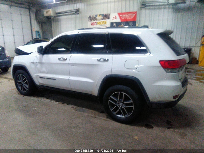 VIN 1C4RJFBG0JC207442 2018 JEEP GRAND CHEROKEE LIMITED