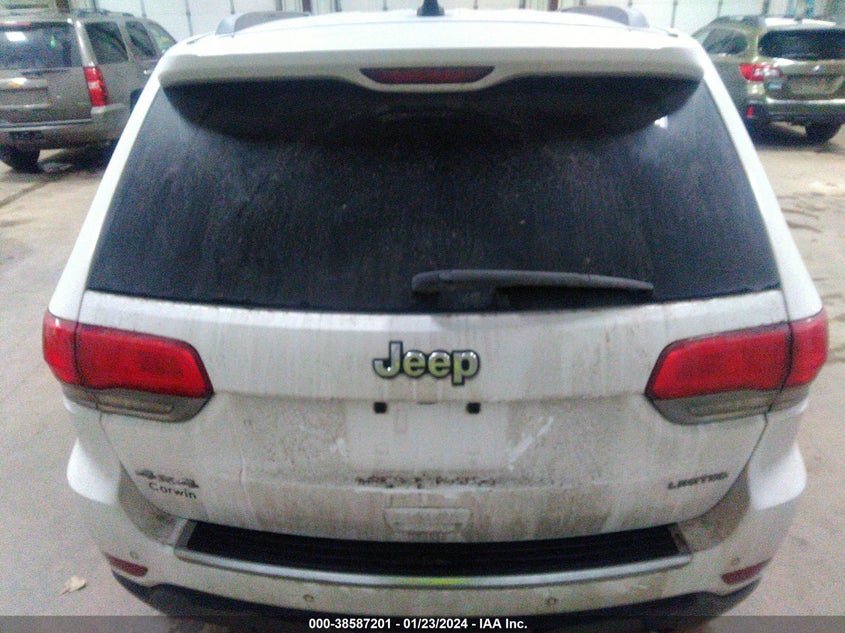 VIN 1C4RJFBG0JC207442 2018 JEEP GRAND CHEROKEE LIMITED