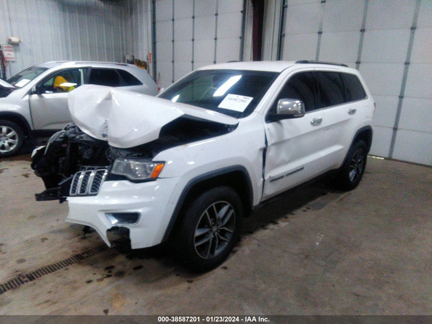 VIN 1C4RJFBG0JC207442 2018 JEEP GRAND CHEROKEE LIMITED