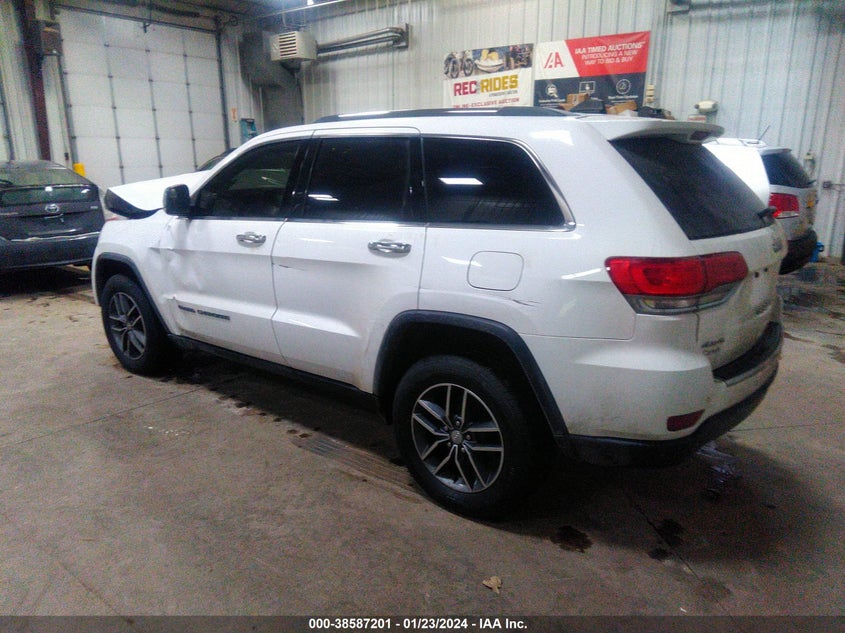 VIN 1C4RJFBG0JC207442 2018 JEEP GRAND CHEROKEE LIMITED