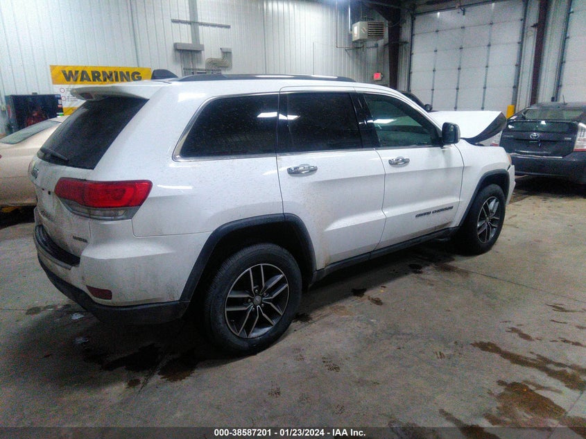 VIN 1C4RJFBG0JC207442 2018 JEEP GRAND CHEROKEE LIMITED