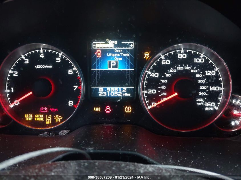 2013 SUBARU LEGACY 3.6R LIMITED - 4S3BMDP68D2003446