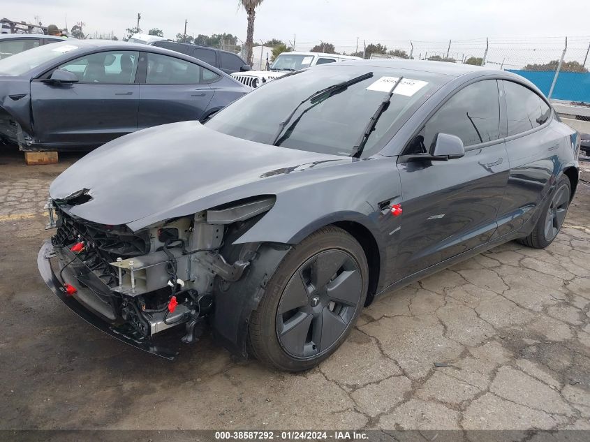 2023 TESLA MODEL 3 REAR-WHEEL DRIVE - 5YJ3E1EA2PF657898