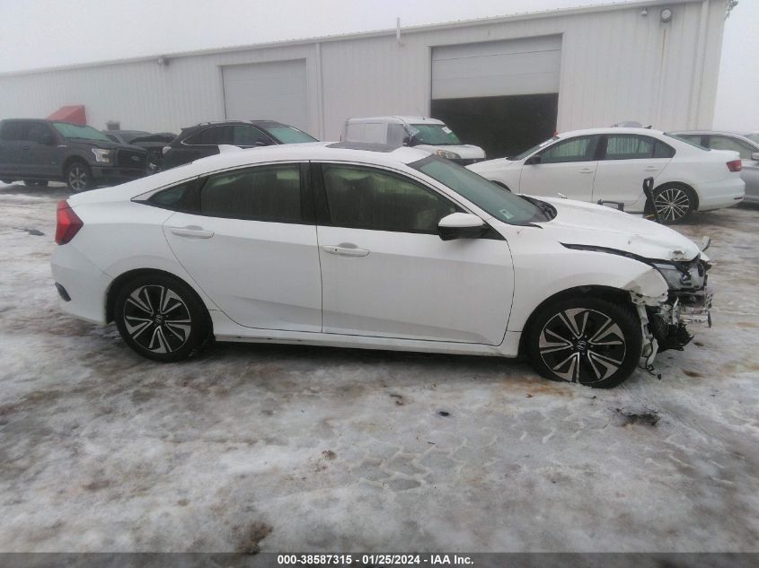 2018 HONDA CIVIC EXL - JHMFC1F76JX033572