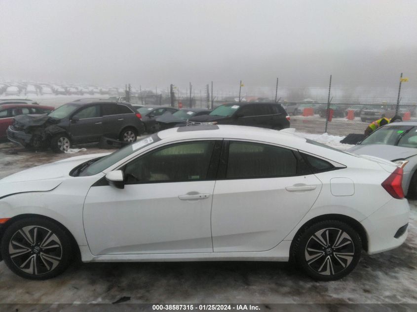 2018 HONDA CIVIC EXL - JHMFC1F76JX033572