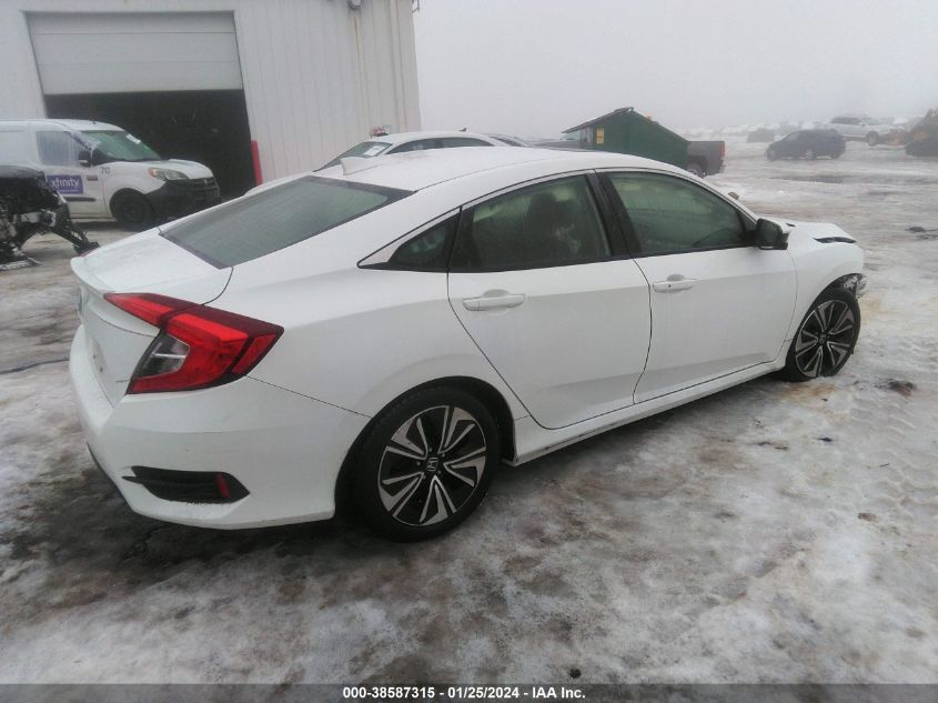 2018 HONDA CIVIC EXL - JHMFC1F76JX033572