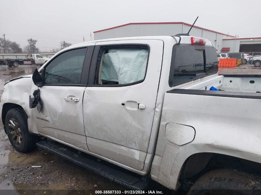 2022 CHEVROLET COLORADO LT - 1GCGTCEN6N1217873