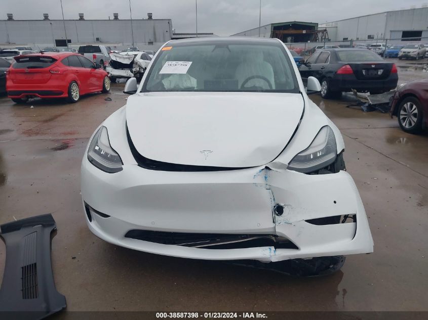 2021 TESLA MODEL Y LONG RANGE DUAL MOTOR ALL-WHEEL DRIVE - 5YJYGDEE9MF179530
