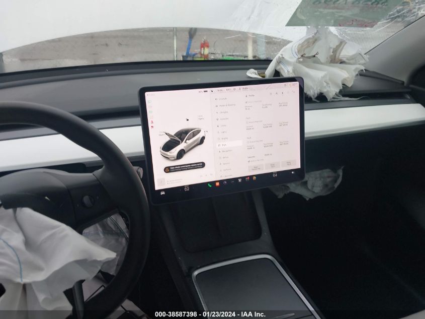 2021 TESLA MODEL Y LONG RANGE DUAL MOTOR ALL-WHEEL DRIVE - 5YJYGDEE9MF179530