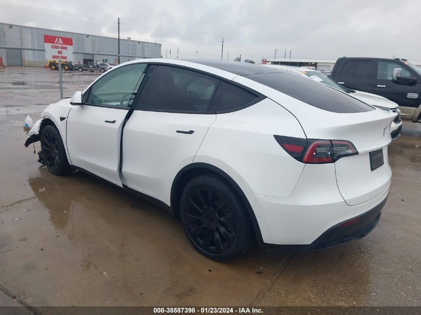 2021 TESLA MODEL Y LONG RANGE DUAL MOTOR ALL-WHEEL DRIVE - 5YJYGDEE9MF179530