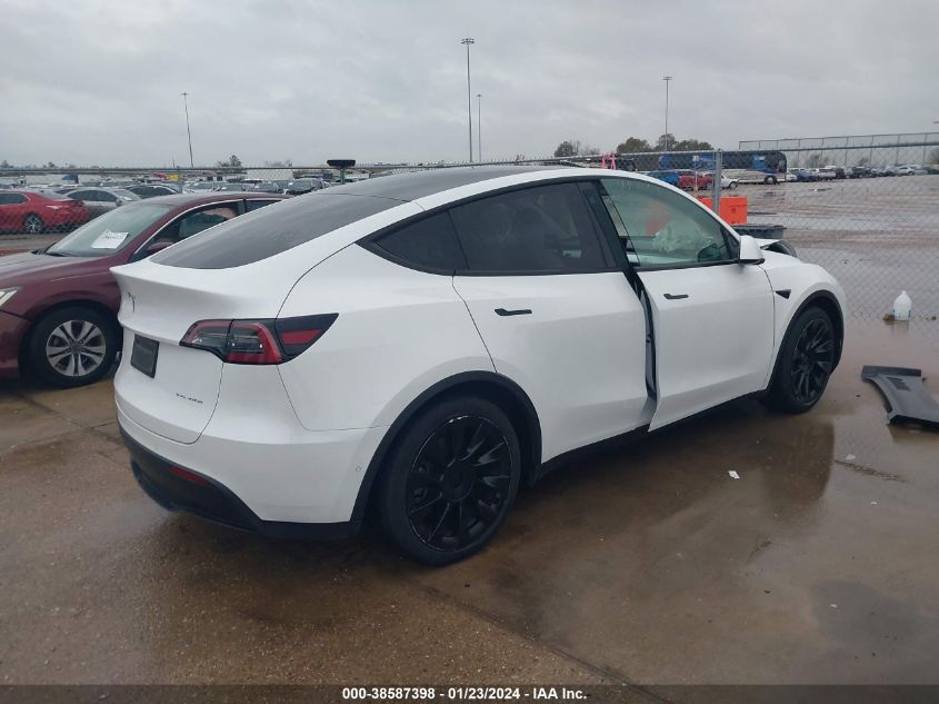 2021 TESLA MODEL Y LONG RANGE DUAL MOTOR ALL-WHEEL DRIVE - 5YJYGDEE9MF179530