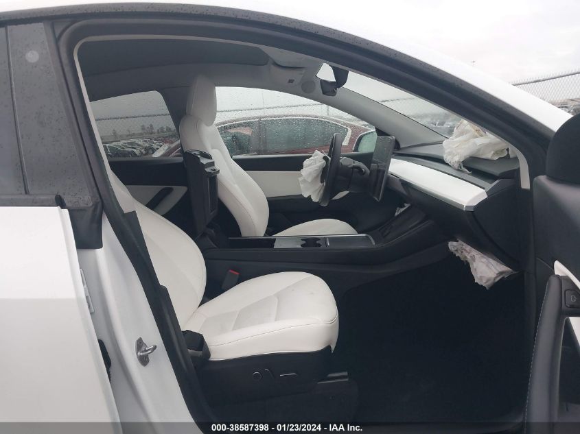 2021 TESLA MODEL Y LONG RANGE DUAL MOTOR ALL-WHEEL DRIVE - 5YJYGDEE9MF179530