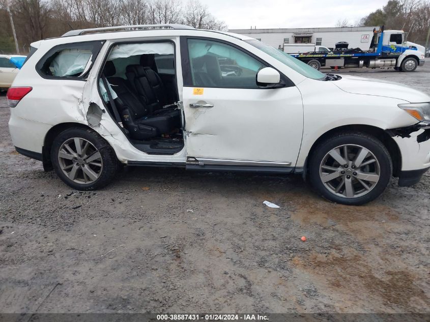 2016 NISSAN PATHFINDER PLATINUM - 5N1AR2MM4GC634418