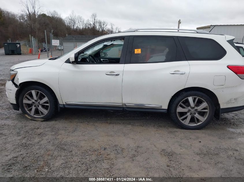 2016 NISSAN PATHFINDER PLATINUM - 5N1AR2MM4GC634418
