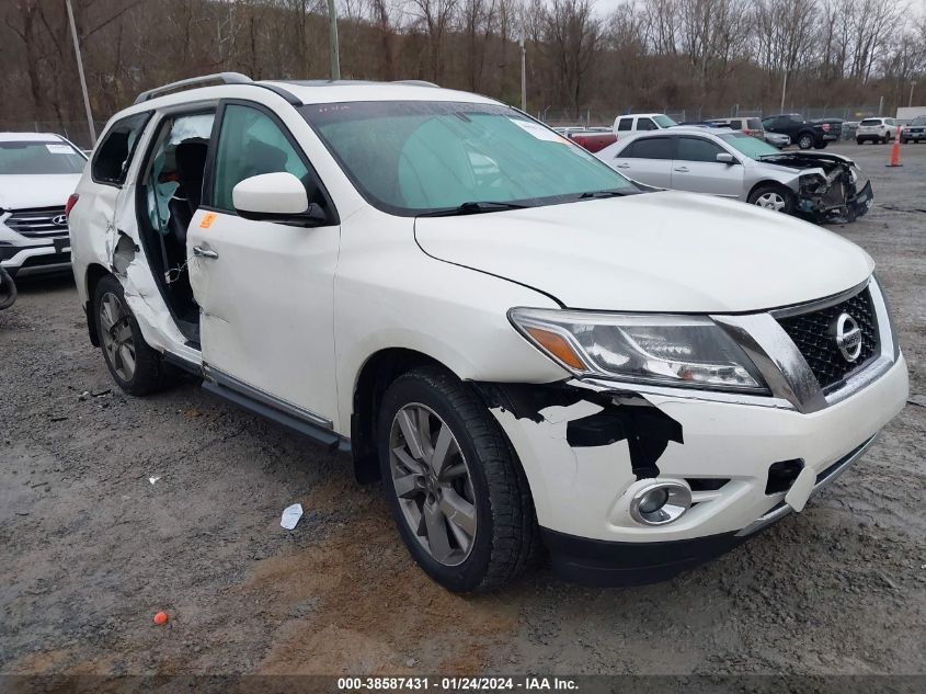 2016 NISSAN PATHFINDER PLATINUM - 5N1AR2MM4GC634418