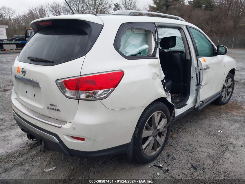 2016 NISSAN PATHFINDER PLATINUM - 5N1AR2MM4GC634418