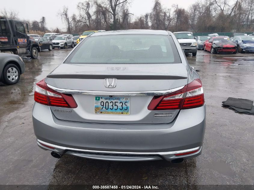 2017 HONDA ACCORD SPORT SE 1HGCR2F17HA296527