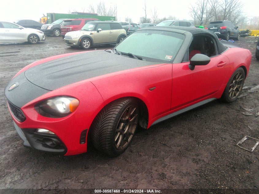 VIN JC1NFAEK3J0135895 2018 FIAT 124 SPIDER ABARTH