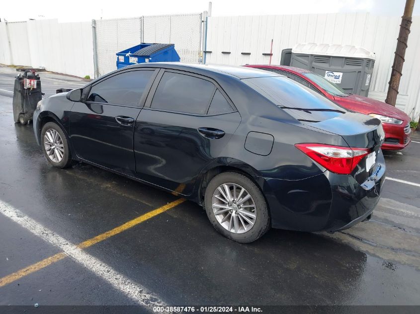 2015 TOYOTA COROLLA LE PLUS - 5YFBURHEXFP182323