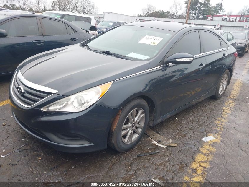 2014 HYUNDAI SONATA GLS - 5NPEB4AC3EH923289