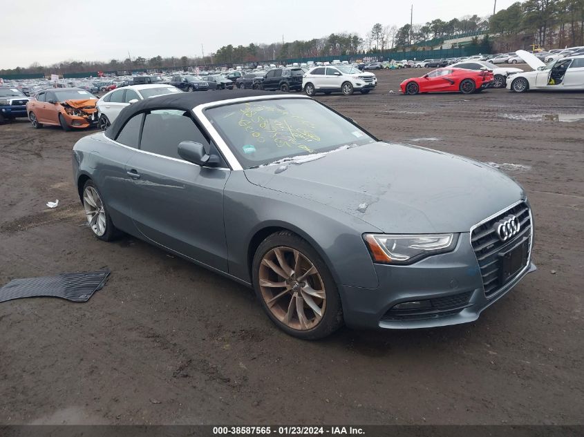 2014 AUDI A5 2.0T PREMIUM - WAULFAFH6EN000512