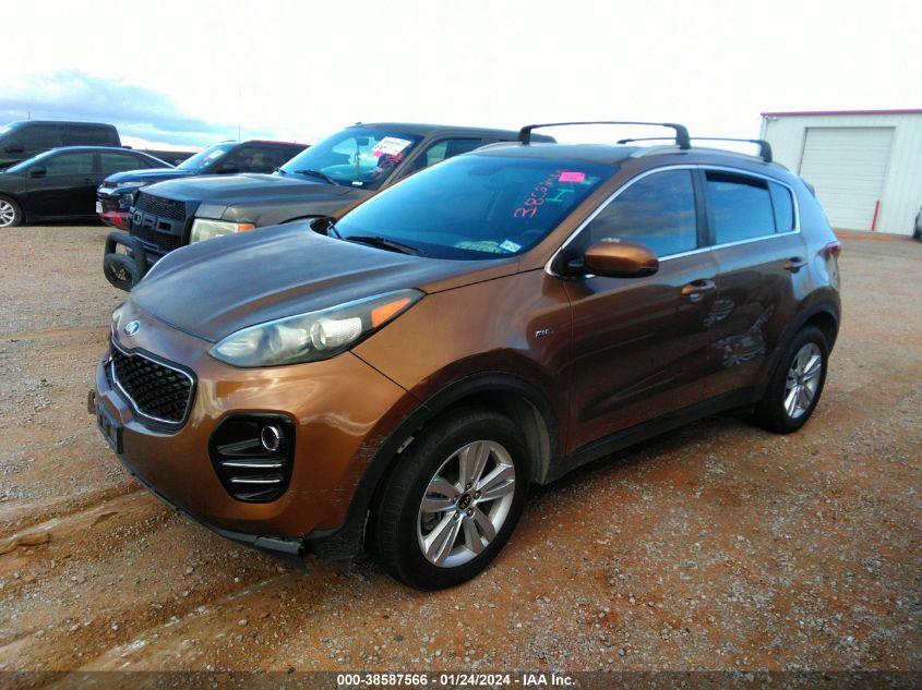 2017 KIA SPORTAGE LX - KNDPMCAC2H7072981