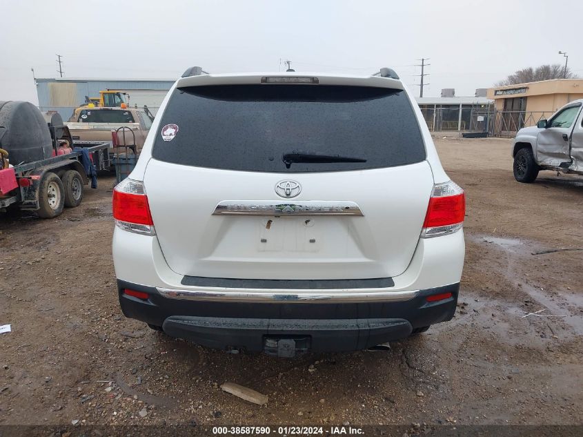 2013 TOYOTA HIGHLANDER LIMITED V6 - 5TDYK3EH2DS131561