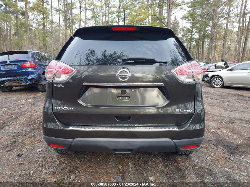 2016 NISSAN ROGUE S/SL/SV - 5N1AT2MV9GC787743