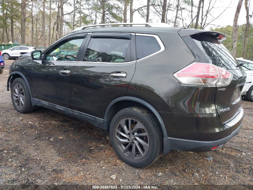 2016 NISSAN ROGUE S/SL/SV - 5N1AT2MV9GC787743