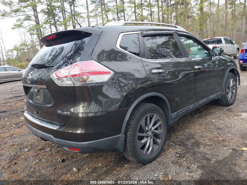 2016 NISSAN ROGUE S/SL/SV - 5N1AT2MV9GC787743