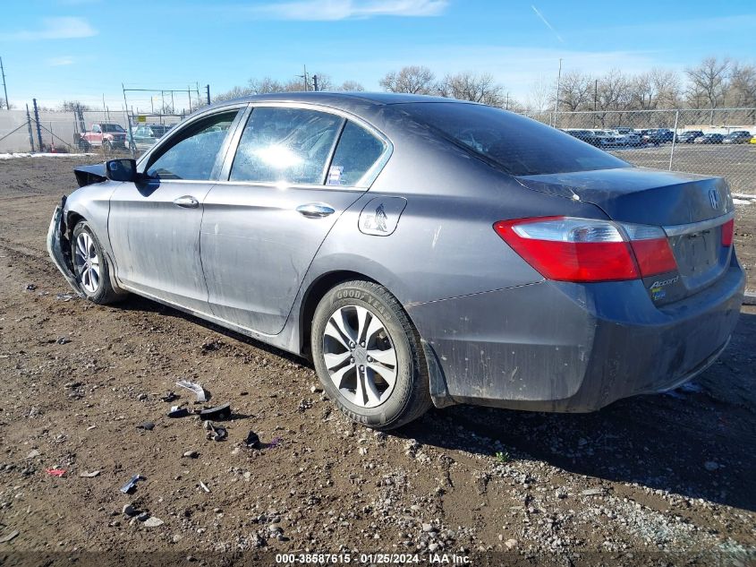 2013 HONDA ACCORD LX - 1HGCR2F3XDA242795