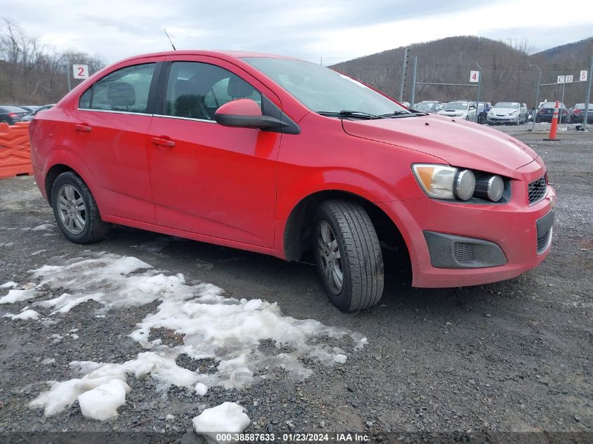 2014 CHEVROLET SONIC LT AUTO - 1G1JC5SH8E4198976