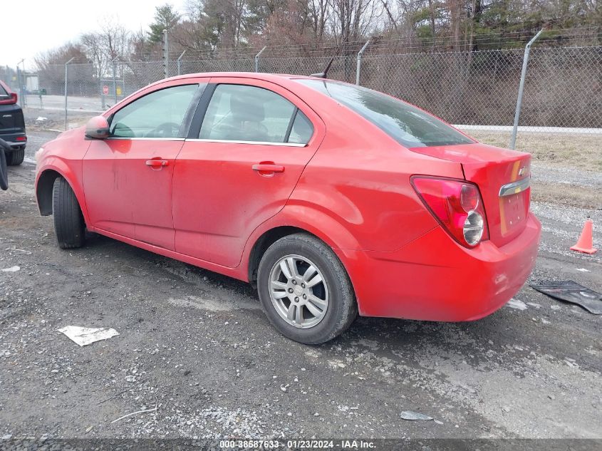 2014 CHEVROLET SONIC LT AUTO - 1G1JC5SH8E4198976