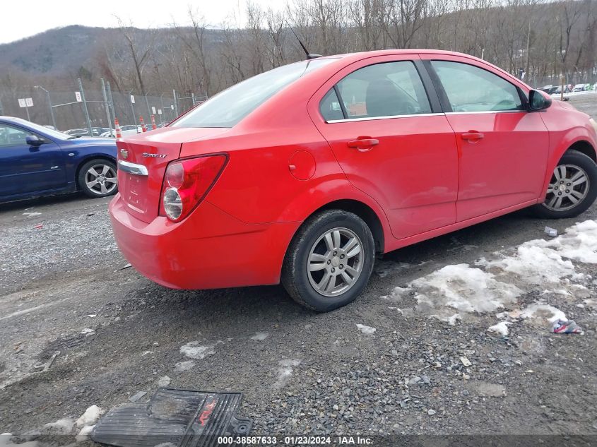 2014 CHEVROLET SONIC LT AUTO - 1G1JC5SH8E4198976