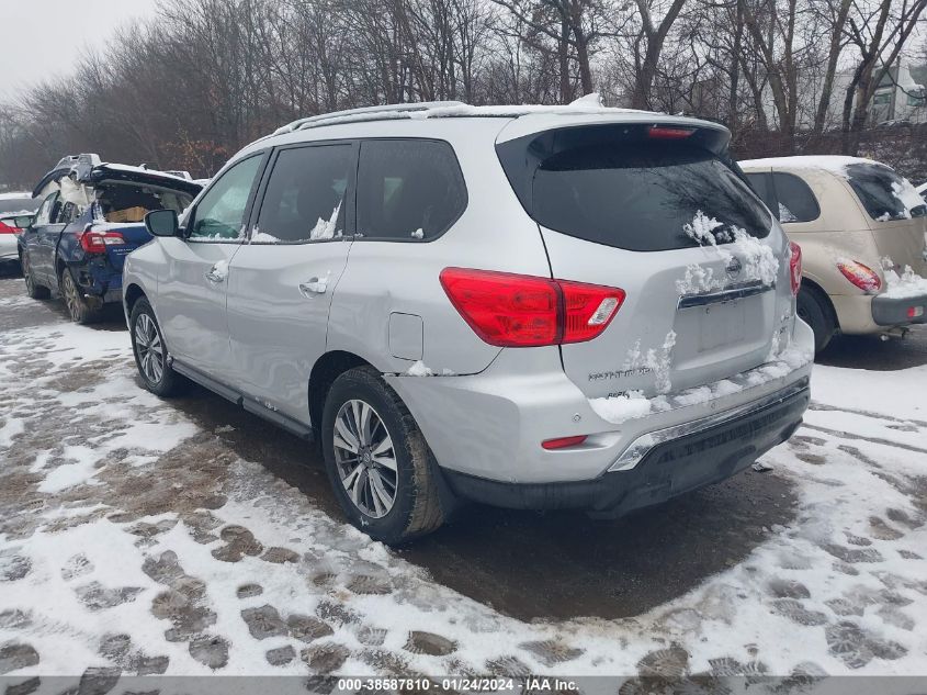 2020 NISSAN PATHFINDER SV 4WD - 5N1DR2BM2LC620625
