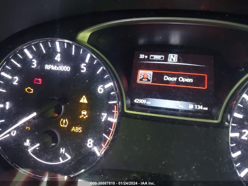 2020 NISSAN PATHFINDER SV 4WD - 5N1DR2BM2LC620625