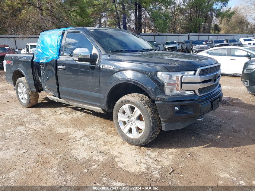 2019 FORD F-150 PLATINUM - 1FTEW1E46KFD00339