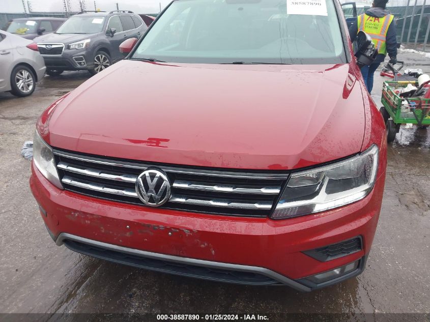 2018 VOLKSWAGEN TIGUAN 2.0T S - 3VV0B7AX6JM032076