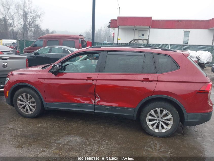 2018 VOLKSWAGEN TIGUAN 2.0T S - 3VV0B7AX6JM032076