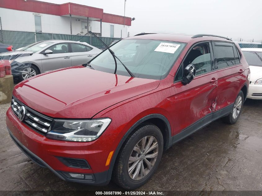 2018 VOLKSWAGEN TIGUAN 2.0T S - 3VV0B7AX6JM032076