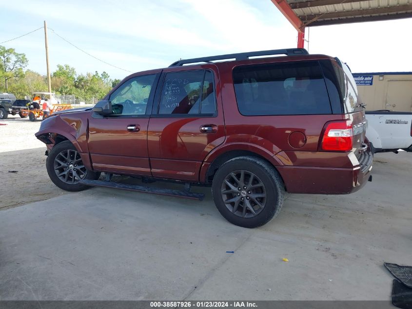 2017 FORD EXPEDITION LIMITED - 1FMJU1KTXHEA51778