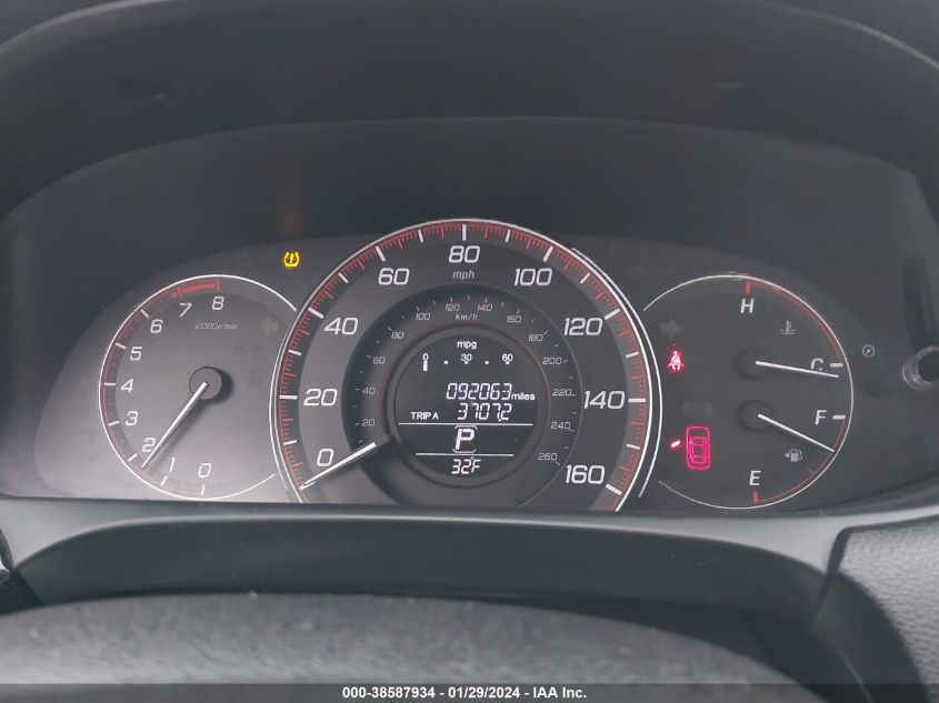 2015 HONDA ACCORD EX-L - 1HGCT1B82FA011132