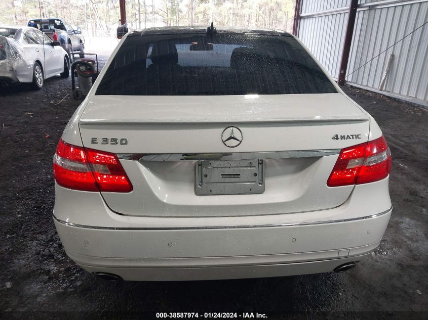 2013 MERCEDES-BENZ E 350 4MATIC - WDDHF8JB8DA683572