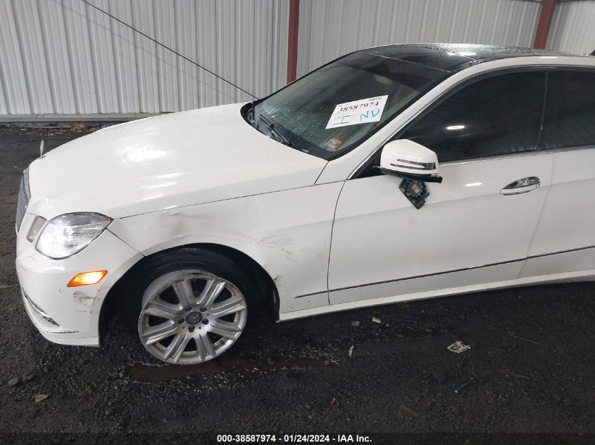 2013 MERCEDES-BENZ E 350 4MATIC - WDDHF8JB8DA683572