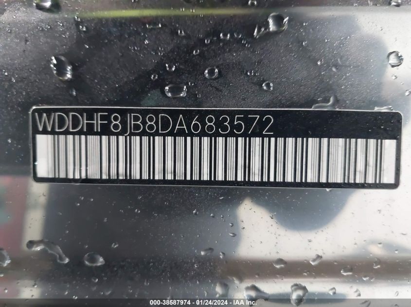 2013 MERCEDES-BENZ E 350 4MATIC - WDDHF8JB8DA683572