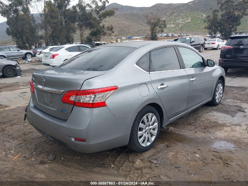 2014 NISSAN SENTRA S - 3N1AB7AP0EY334497