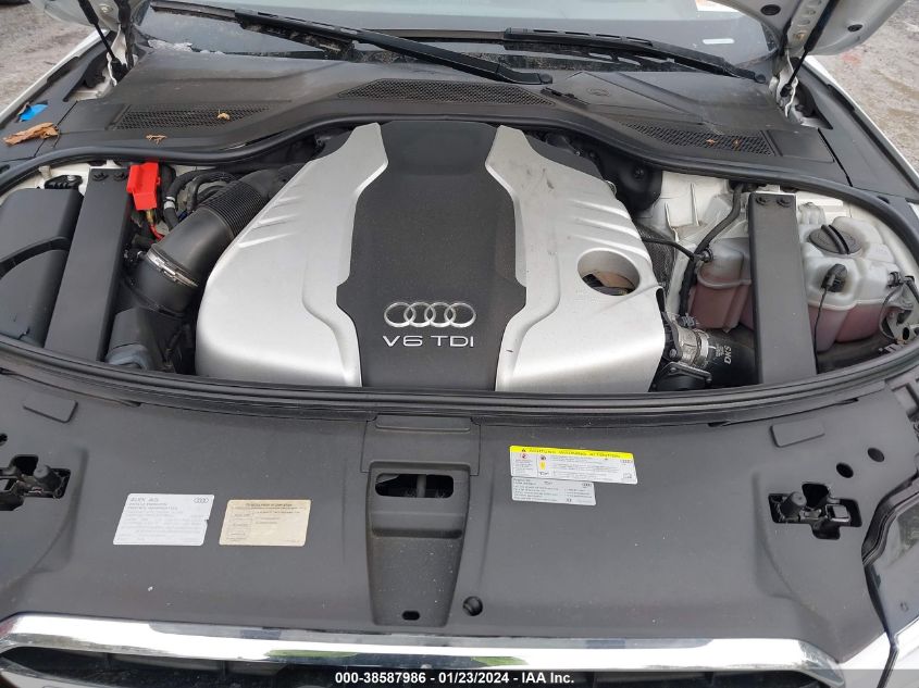 2016 AUDI A8 L 3.0 TDI WAU3RAFD5GN008835