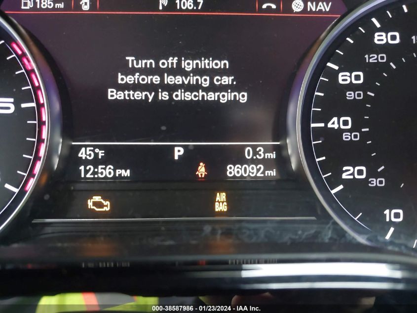 2016 AUDI A8 L 3.0 TDI WAU3RAFD5GN008835