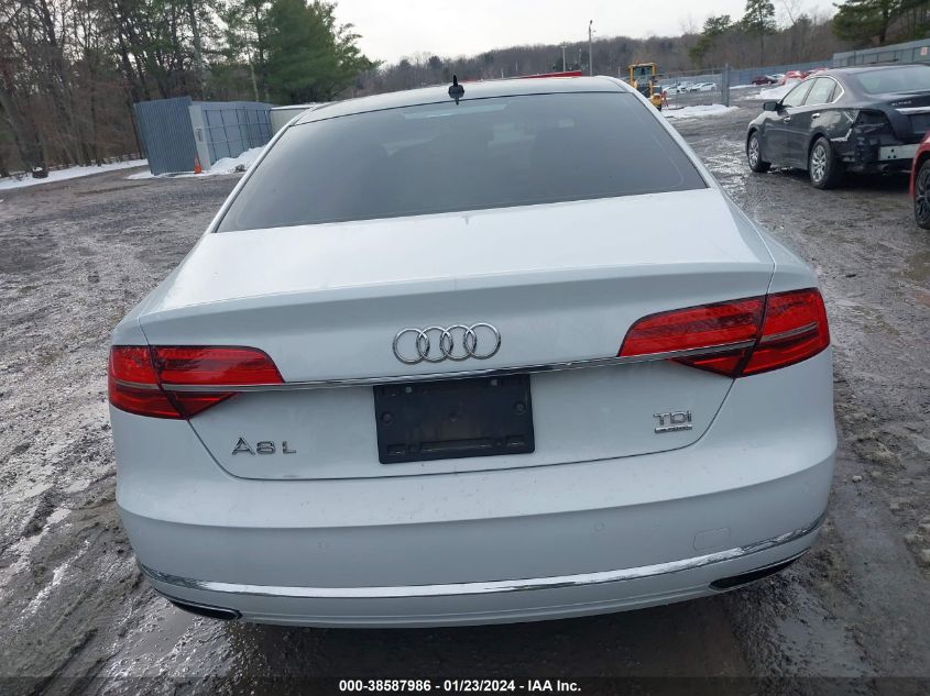 2016 AUDI A8 L 3.0 TDI WAU3RAFD5GN008835
