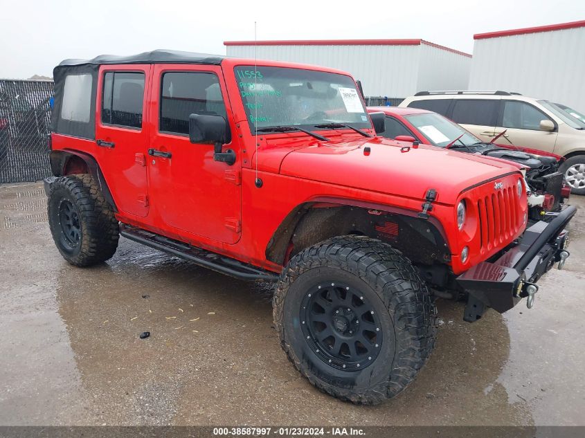 2017 JEEP WRANGLER UNLIMITED SPORT - 1C4BJWDG0HL673705